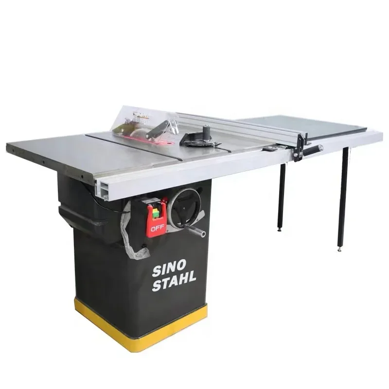 SINO STAHL NY01 Micro 10 Inches Heavy  Table Saw 1600mm Best Sino Wood Working Table Saw Sliding