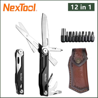 NexTool Multi-tool Pocket Knife Survival Kit Scissors Bottle Opener Screwdriver 12-in-1 EDC Hands Tool For Fishing