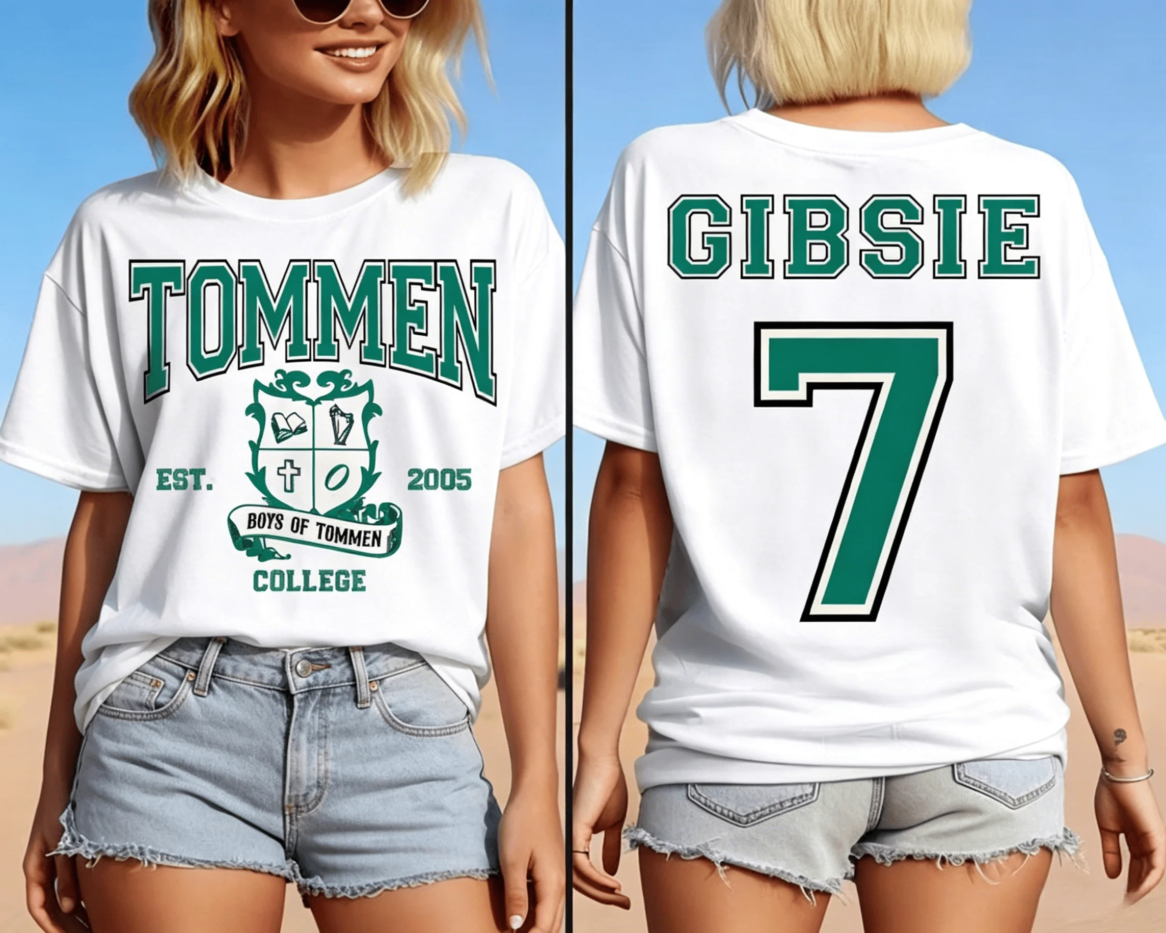 Gibsie 7 Gibs Gus graphic Boys of Tommen Merch T shirt Summer 100%Cotton Unisex Men‘s Women's T-Shirt Y2k Casual Book Fans Tee