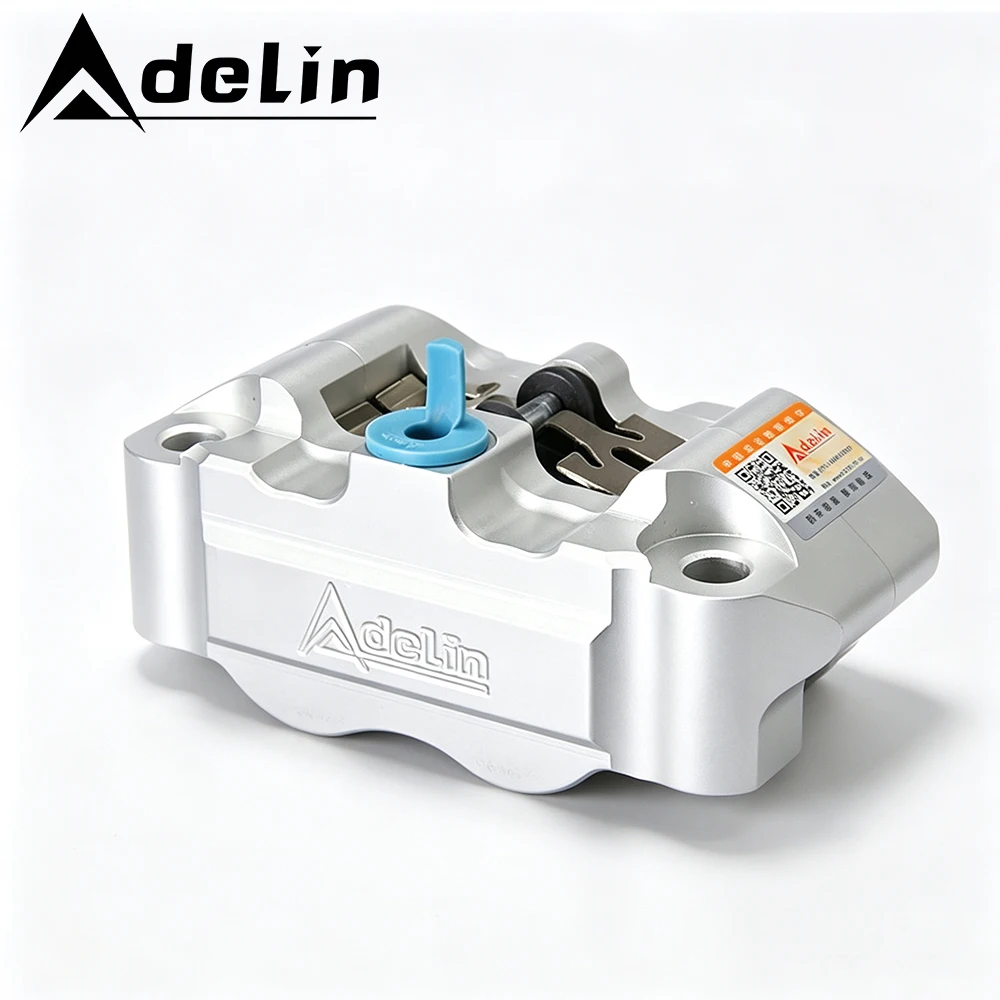 Adelin CNC ADL‑4 25x4mm Piston Brake Caliper 82mm Mounting Hole Disc Brake Pump For Motorcycle Yamaha BWS Scooter Moped Motobike view 3