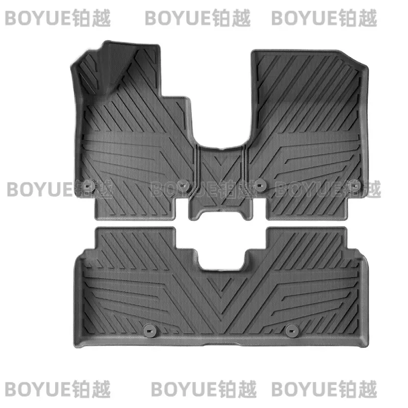 TPE Floor Mats for Genesis GV60 Eco Friendly All Weather Car Liners Trunk Cargo Mat Custom Fit Interior Accessories