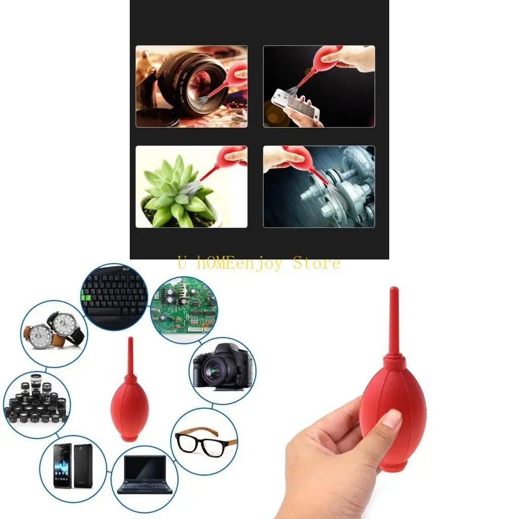 

B0KF Flexible Cleaner Rubber Air Lens Blower For Digital Camera Screen Dust