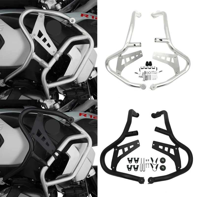 R1250GS ADV Crash Bar Extensions Engine Guard Bumper Protectoion For BMW R 1250 GS Adventure R1250GSA 2019-2023 Motorcycle