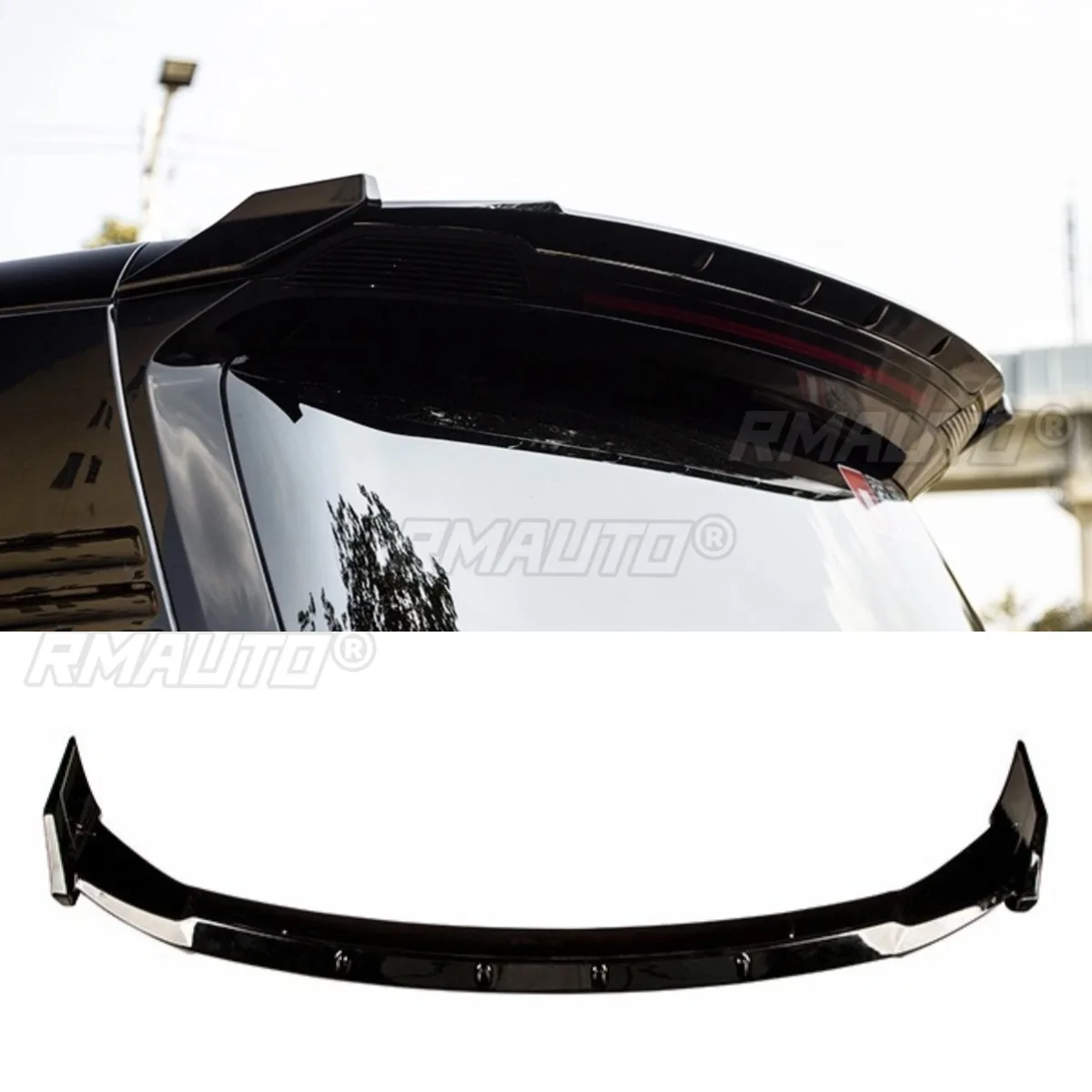 Car Rear Spoiler Wing Trunk Spoiler Trunk Wing Rear Trunk Spoiler Rear Spoiler Chin Body Kit For BYD DENZA D9 Styling Kits