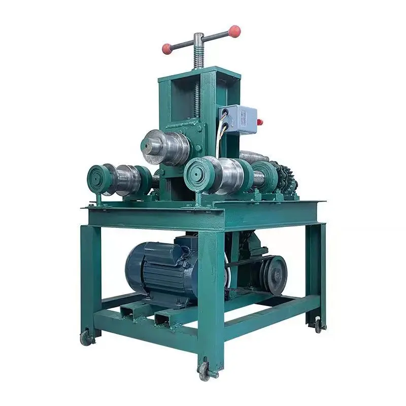 Electric Pipe Bending Machine 2200W 380V Steel Rebar Bender 76mm Round Pipe Bender Die Square Tube Bending Machine