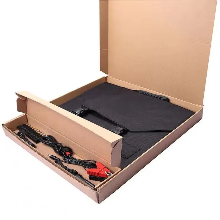 Fast Charging Solar Panel Single Crystal 60W Solar Panel Solar Folding Package Outdoor Solar Power Generation Panel