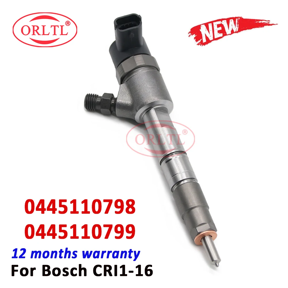 

ORLTL NEW Diesel Injector 0445110798 Fuel Oil Injection 0445110799 Nozzle 0 445 110 798 For BOSCH CRI1-16 0 445 110 799