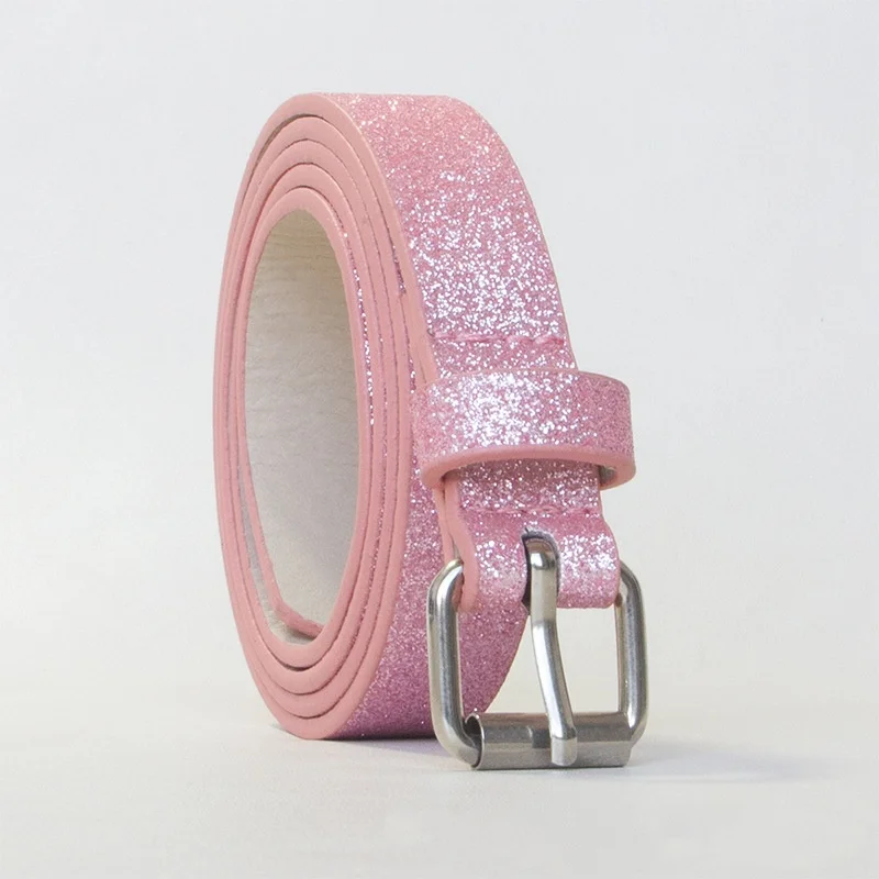 Y2K music festival belt personalized glittering belt; shiny and eye-catching summer women's belt