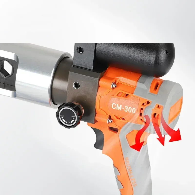 

Upgrade Electric CM-300 Charging Hydraulic Small Portable Lithium Electric Crimping Clamp Copper Aluminum Terminal Crimping Plie