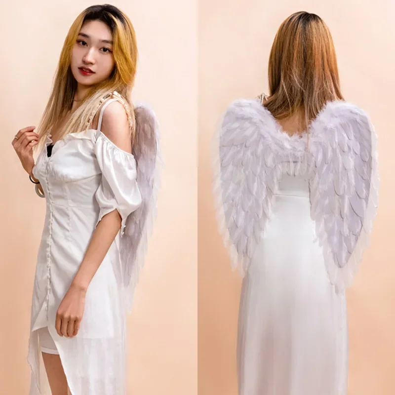 

Angel Feather Wings Festival Party Decoration Props Scene Decoration Children Adult Secret Fashionable design Show Performance