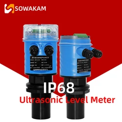 Ultrasonic Level Meter for Tanks water level transmitter 4-20mA RS485 Transmitter DC24V Power Supply SWK-UL800