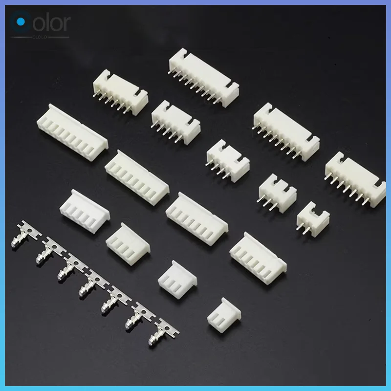 10pcs Spark Male Female Balance Charging Terminal Connector Xh2.5 2.5mm (2s-3p,3s-4p,4s-5p,5s-6p,6s-7p) For Lipo Battery Charger