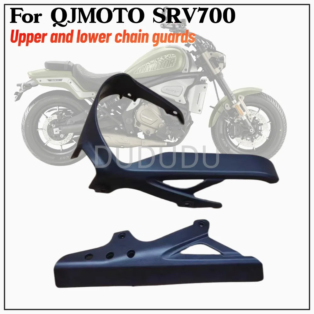 

Upper And Lower Chain Guards Chain Guard Upper And Lower Guard Plates Chain Belt Guard New For QJMOTO SRV700 700SRV 700 SRV