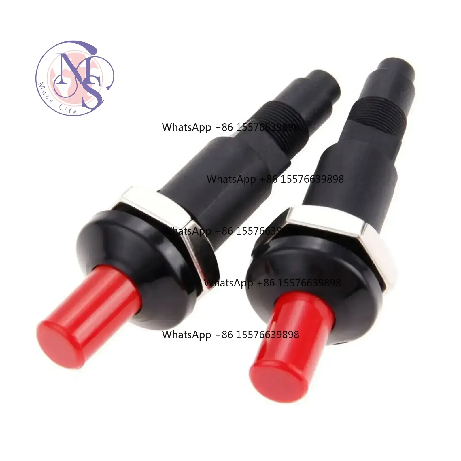 ZOCI-FOR 2Pcs Piezo Ceramic Ignitor Kit, Push Button Spark Igniter for Gas Stove BBQ Grill Gas Heater