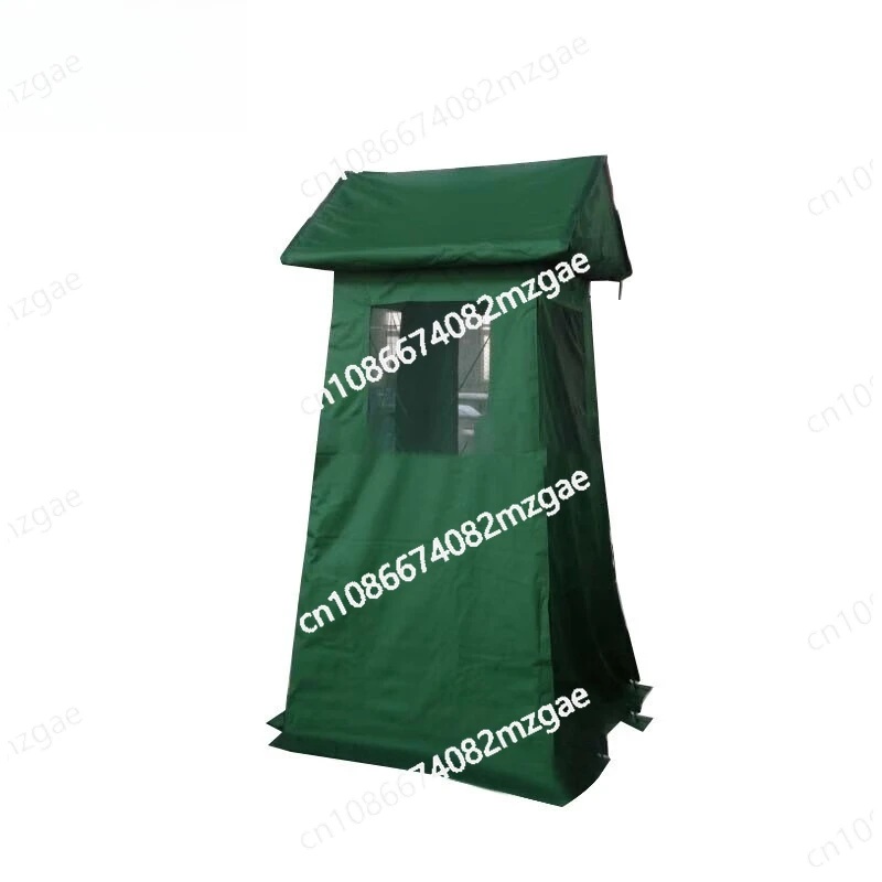Single double kiosk tent outdoor duty stand guard shading windproof rainproof cold sentry tent