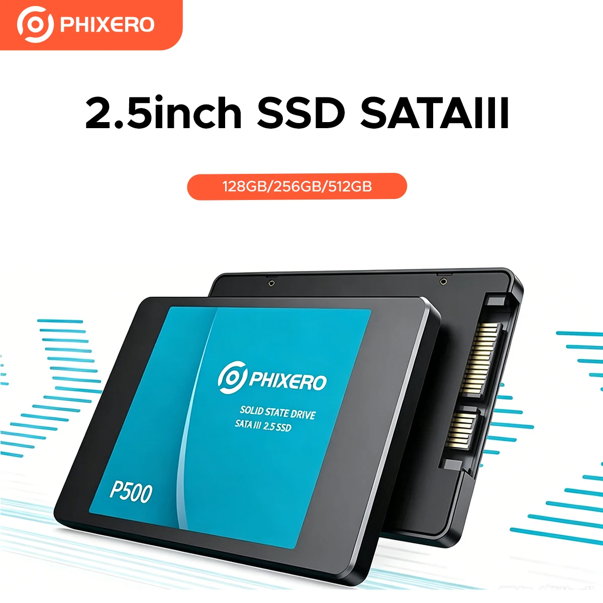 PHIXERO SSD HDD 2.5
