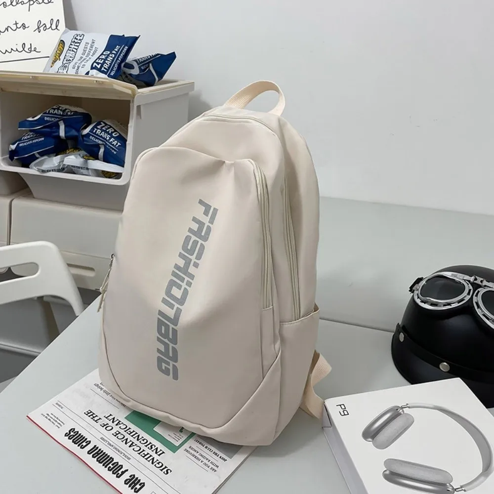 حقيبة ظهر مدرسية جديدة ذات سعة كبيرة، حقيبة جامعية مقاومة للماء، حقيبة ظهر خفيفة الوزن للطلاب