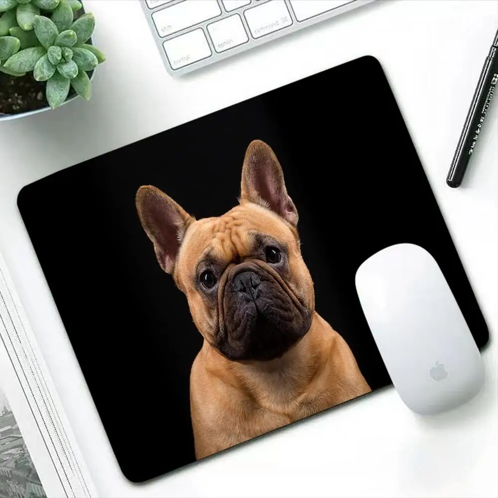 French Bulldog Mouse Pad อะนิเมะ Gamer โต๊ะ PC Gamer ตู้พรมแล็ปท็อป Varmilo อุปกรณ์เสริมคีย์บอร์ด Mousepad Mausepad