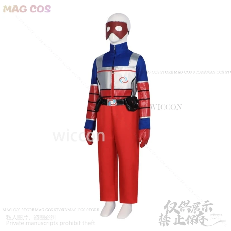 Anime Cartoon Kids Children Henry Cosplay Costume uniforme maschera parrucche pericolo ragazzi gilet pantaloni cintura abiti Halloween Carnival Suit