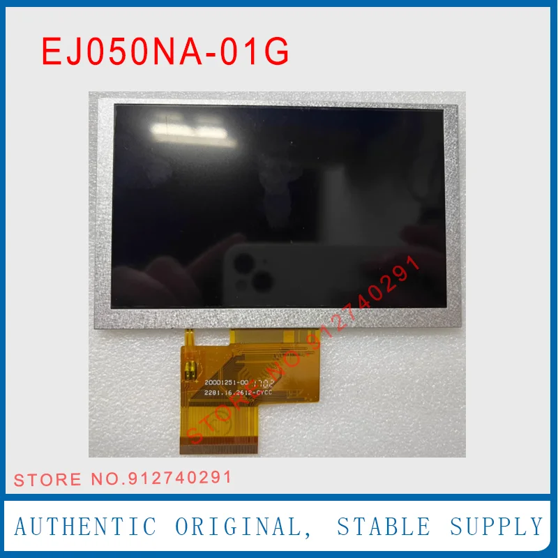 

EJ050NA-01G HE050NA-01F Оригинальный 5-дюймовый EJ050NA 01G 20001251-00 Панель ЖК-дисплея 50 контактов GPS Navigaiton Замена ЖК-дисплея