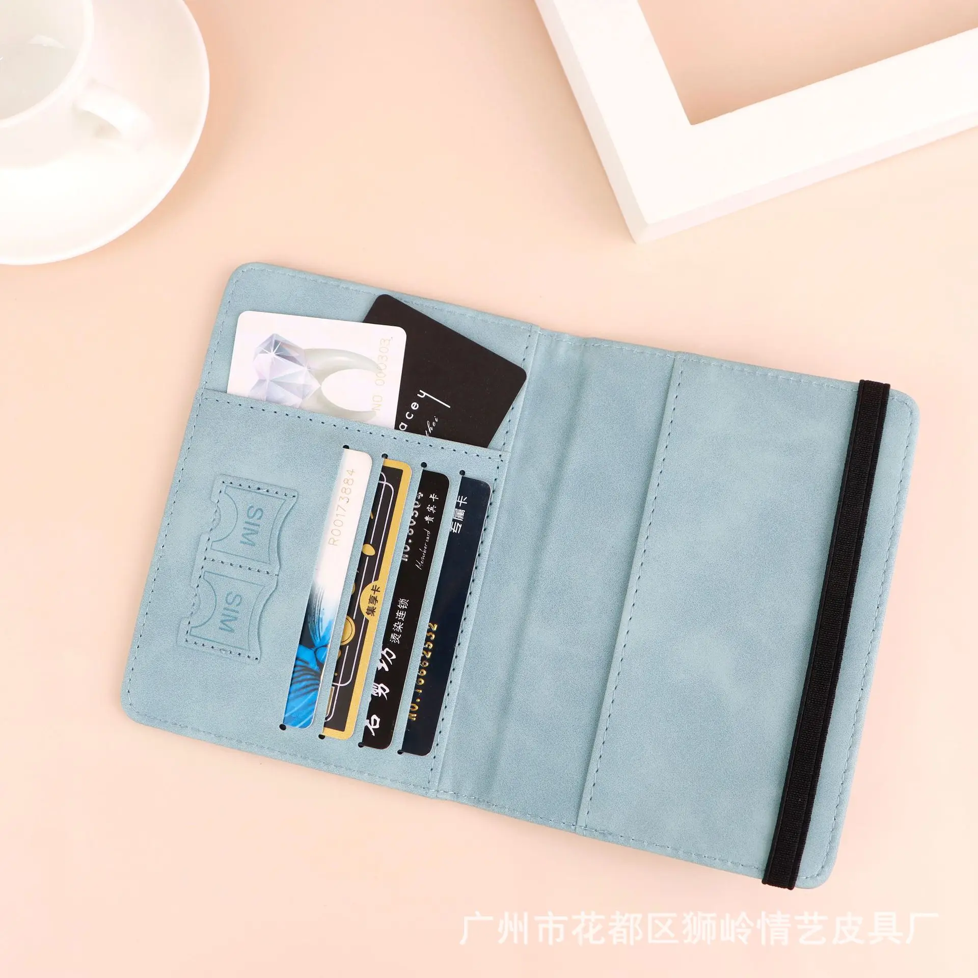Crayon Shin-chan RFID Passport Holder Women Men Travel Wallet Document Organizer Portable Waterproof Document Holder Passport