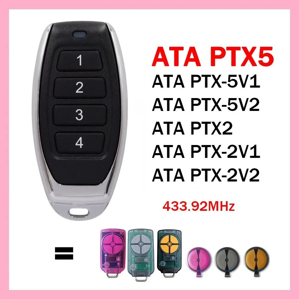 

Clone For ATA PTX5 PTX-5 TrioCode GDO Garage Door Remote Genuine PTX-5v1 PTX-5v2 GDO 11v1/6v3/6v4/7v2