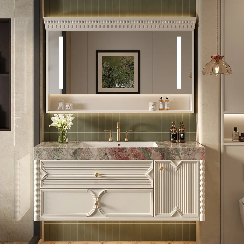 Unique Waterproof Bathroom Mirror Cabinet Rectangle Display Storage Bathroom Cabinet Organizer Wall Mobiletto Bagno Furniture