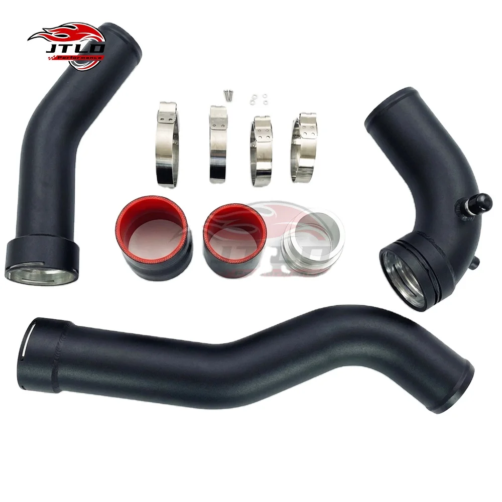 Aluminum Turbo Charge Pipe & Boost Pipe Upgrade Kit For BMW N20 F20 F30 F32 320i 328i 428i | Anti-Burst & Performance Intake