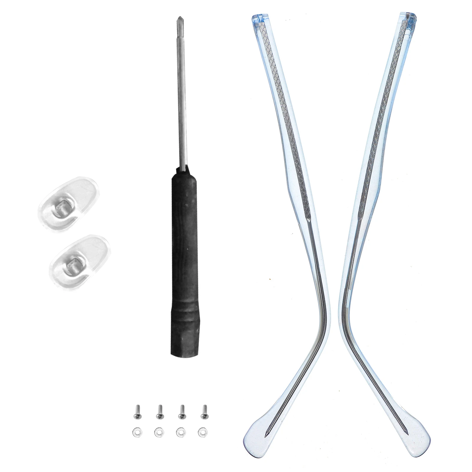 

Metal Glasses Arm Replacement Durable Temples Comfortable Fit Universal Spectacle Legs Accessories For Eyewear Repair Kit