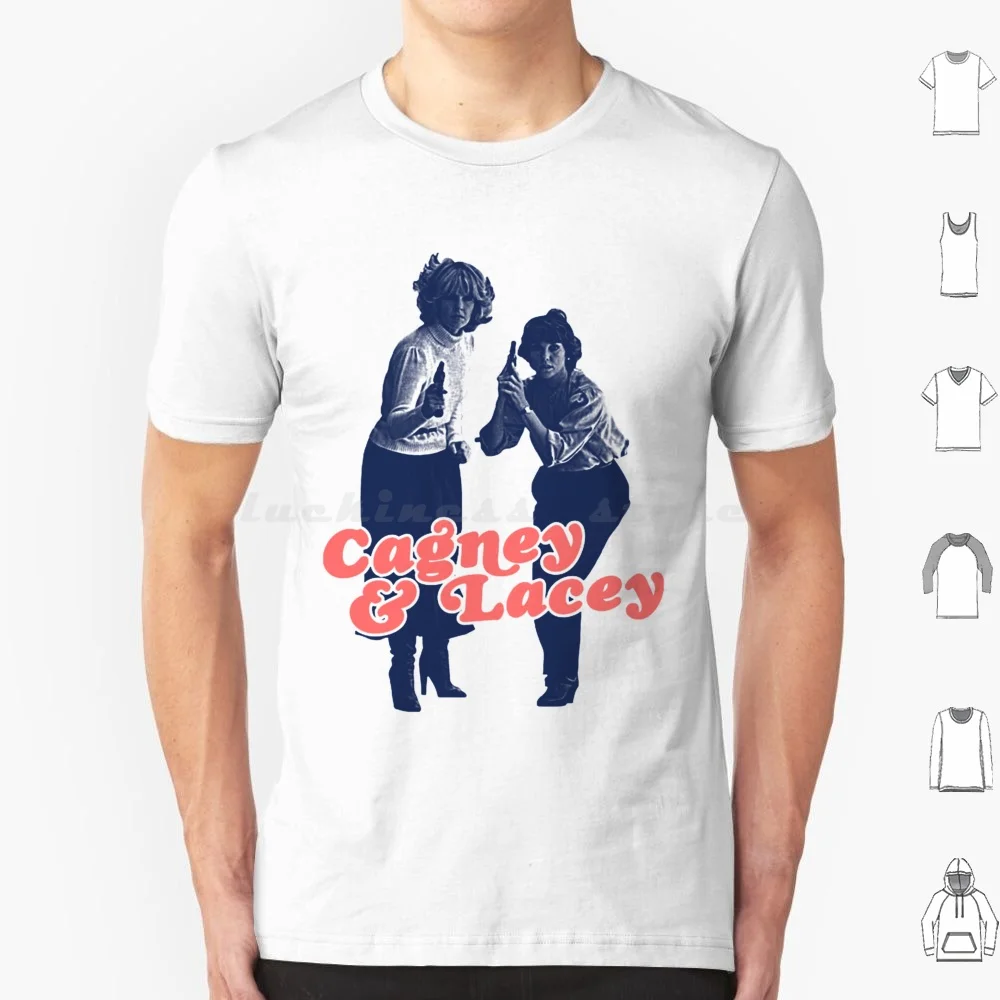 Cagney & Lacey T Shirt 6xl Cotton Cool Tee 80s 80s Tv 80s Tv Show Cops Feminism Feminist Law Enforcement Police Police Officer