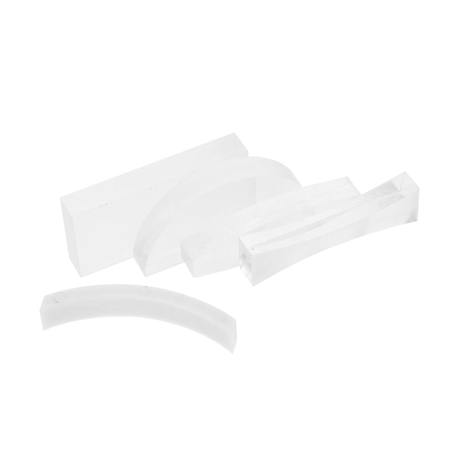 

5pcs Optical Experiment Set Convex Concave Lenses Physics Teaching Tools Science Learning Optics Equipment