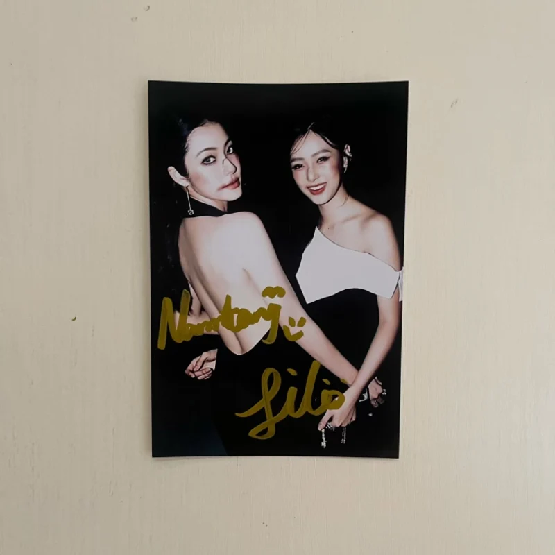 Namtanfilm Namtan Filmracha HD Poster Autographed Photos Thai TV