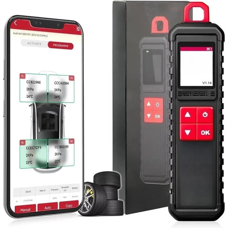 X431 I-TPMS Car Tire Pressure Monitor Sensor Diagnostic Scanner Programming Tool for Workshop Garage with Bluetooth