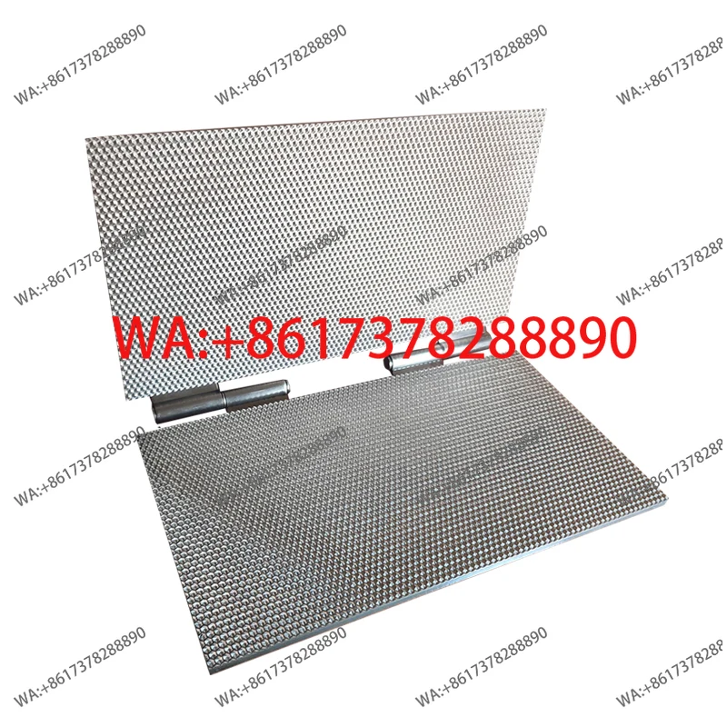Manual embossing beeswax press beekeeping equipment aluminum alloy roller embossing machine beeswax foundation machine