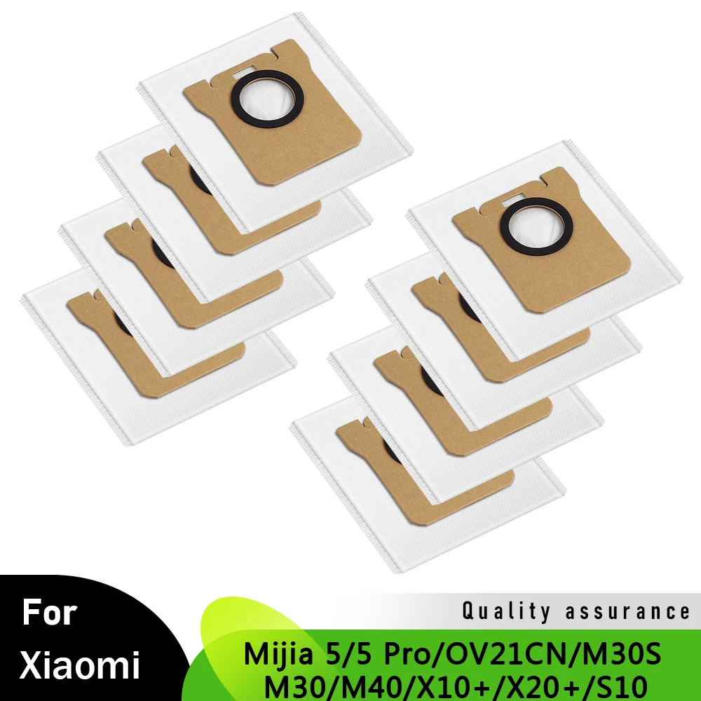 

Dust Bags Part For Xiaomi Mijia 5/5 Pro/OV21CN/M30/M30S/M40/X10+/X20+/S10 Robot Vacuum Cleaner Accessories Trash Bag Replacement