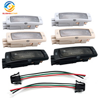 2pcs Rear Reading Dome Lamp Ceiling Light Harness Cable 3B0947291 For VW Golf Passat Beetle Bora Superb Leon Black Beige Gray