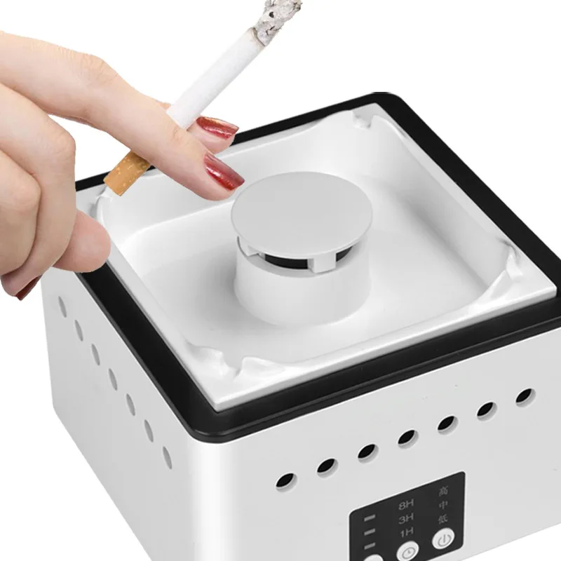 منقي هواء منفضة سجائر إبداعية محمول على سطح الطاولة من أنيون مضاد لدخان اليد الثانية للمكتب المنزلي #1