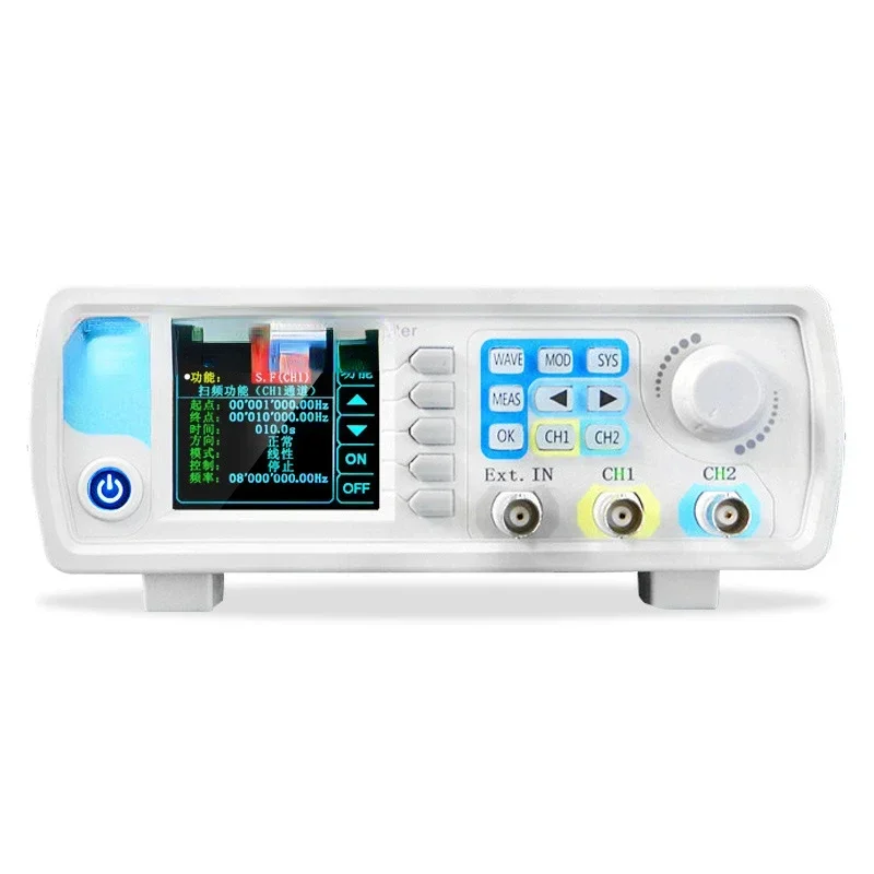 Jds6600 Dual-Channel Fully Digital Controlled DDS Function Signal Generator Signal Source Frequency Meter