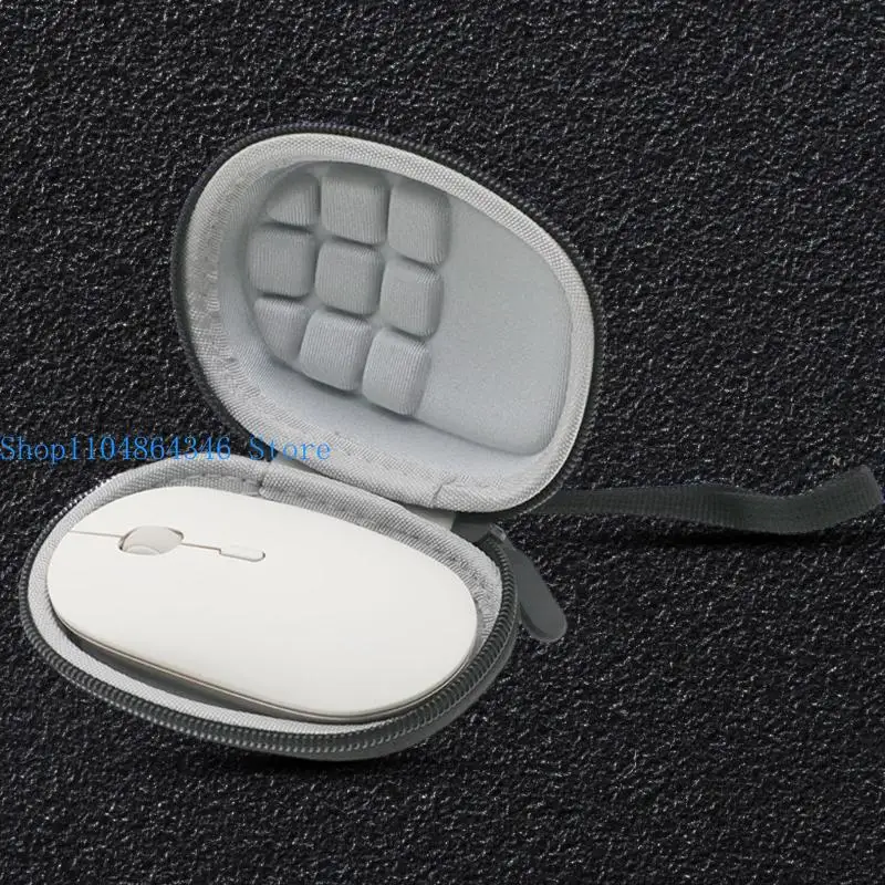 652F Shock Absorbents Mouse Travel Case Lightweight EVA Case for Portable Mouse 3