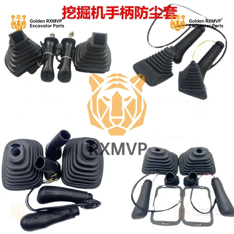 Excavator Parts Joystick Handle Rubber Dust Cover For Sany For Kobelco For Hitachi For Komatsu