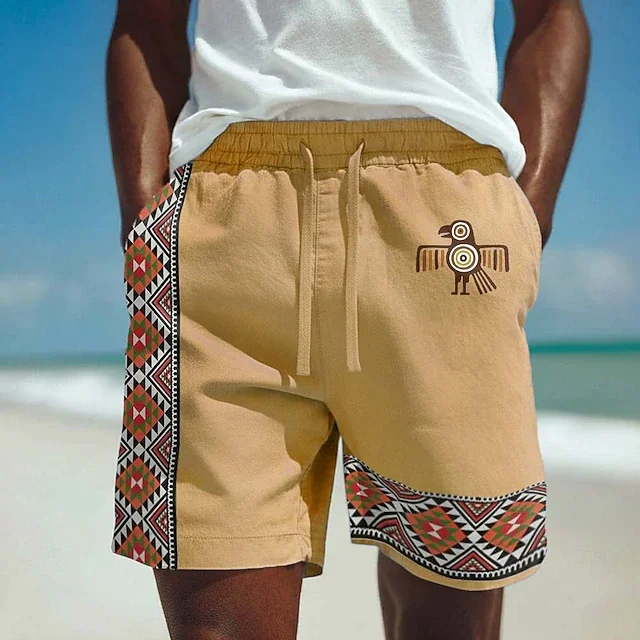 Summer 3D Digital Print Shorts for Men Fashion Streetwear Loose Fit Comfortable Casual Short Pants