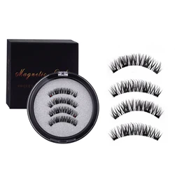 Magnetic Eyelashes set Reusable Lashes Natural look False Eyelash Extensions curly cluster Long Little Devil lash supplies