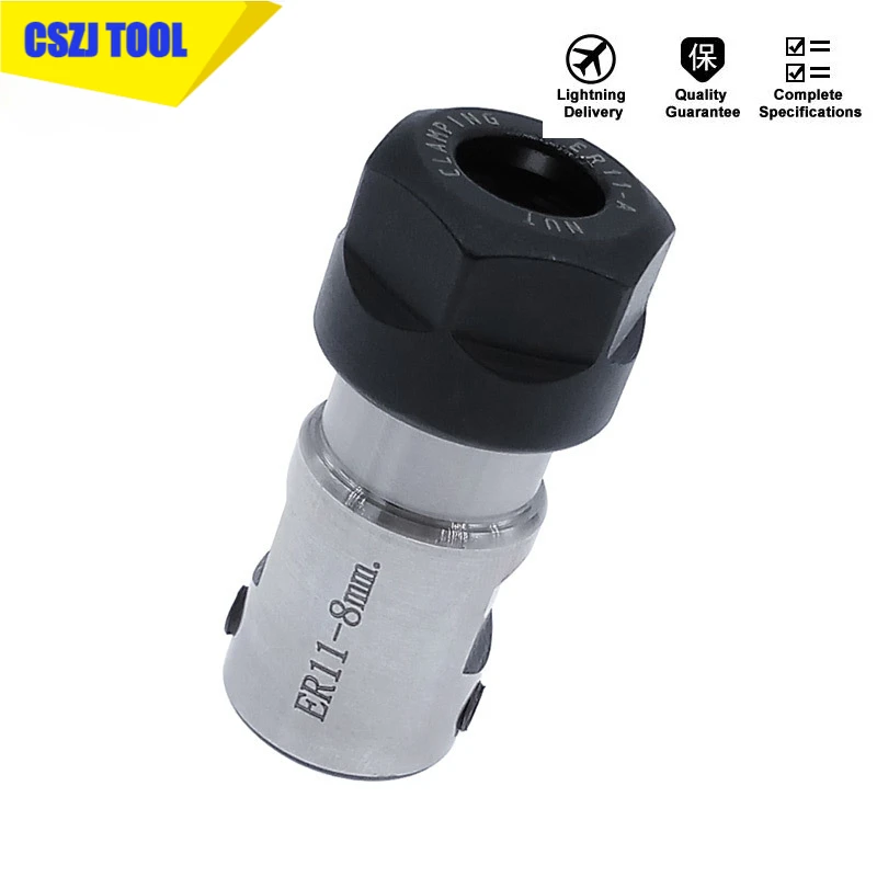 ER11 Chuck spindle motor shaft extension rod spindle collet lathe tools spindle cutter rod 5mm 6mm 8mm holder inner