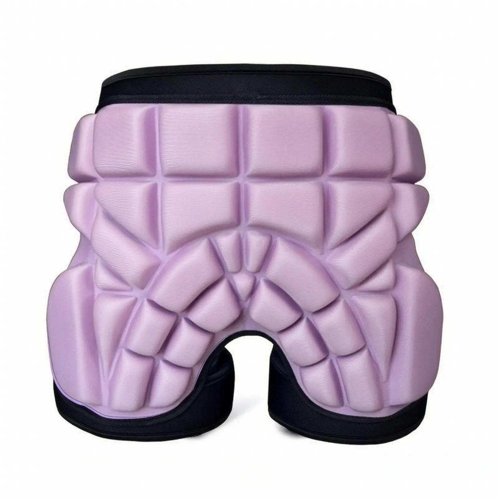 Boys Girls Ski Padding Shorts with EVA Foam Hip Tailbone Guards for Winter Outdoor Activities and Sports Training