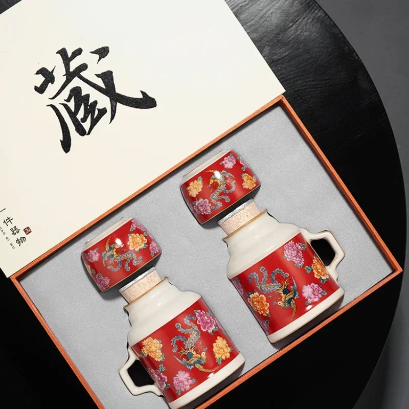 Taza Termo pequeña para regalar a los ancianos y maestros un regalo de Año Nuevo. Ventas calientes