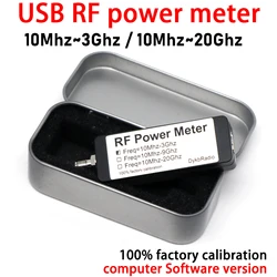 0.01~20GHz USB RF power meter PC Software control Radio UAV drone image data transmission measures RF signal power Detection