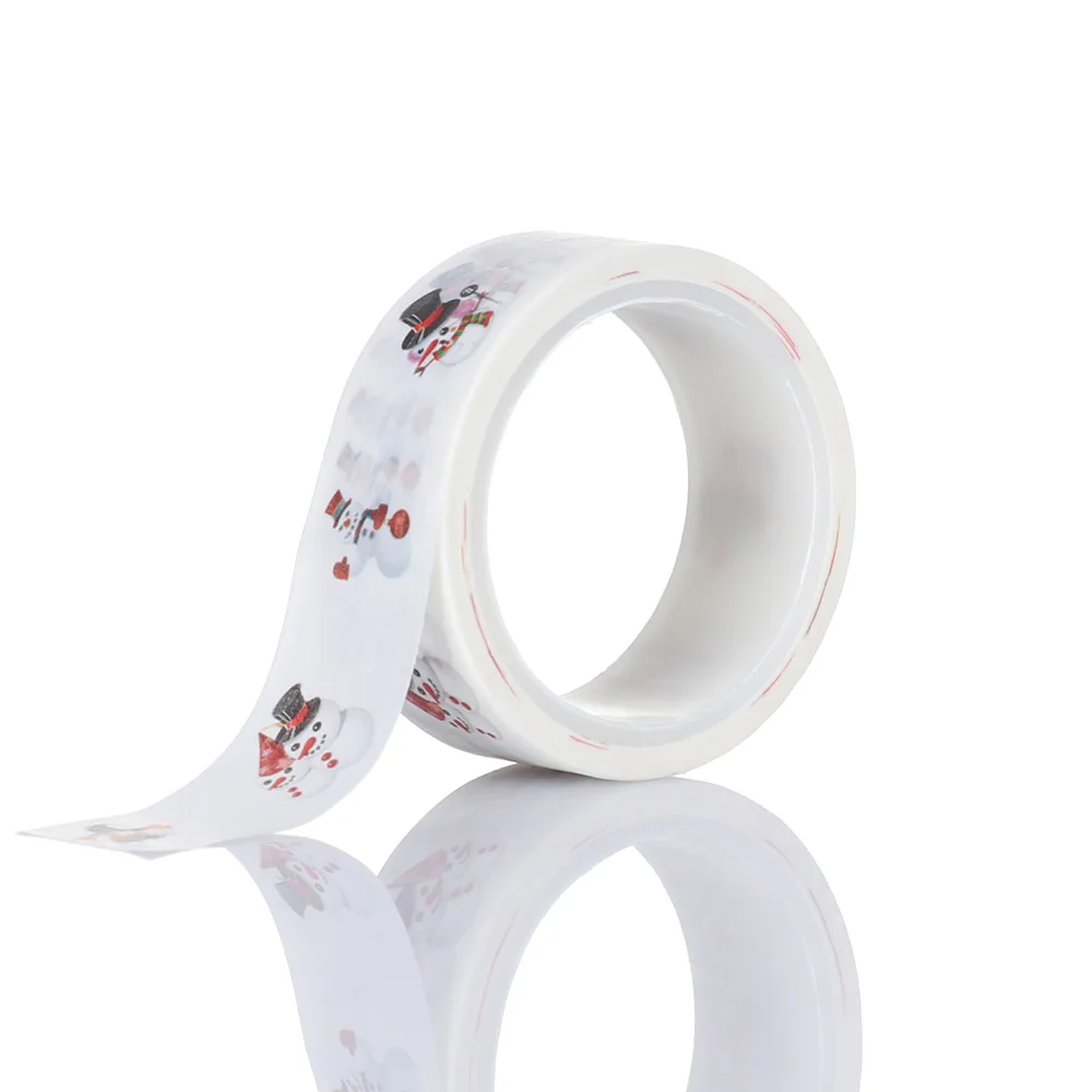 

1 рулон журнала, снежный олень, скрапбукинг, воздушный шар, наклейка, липкая бумага, лента для рождественского декора, малярная лента для рождественской елки