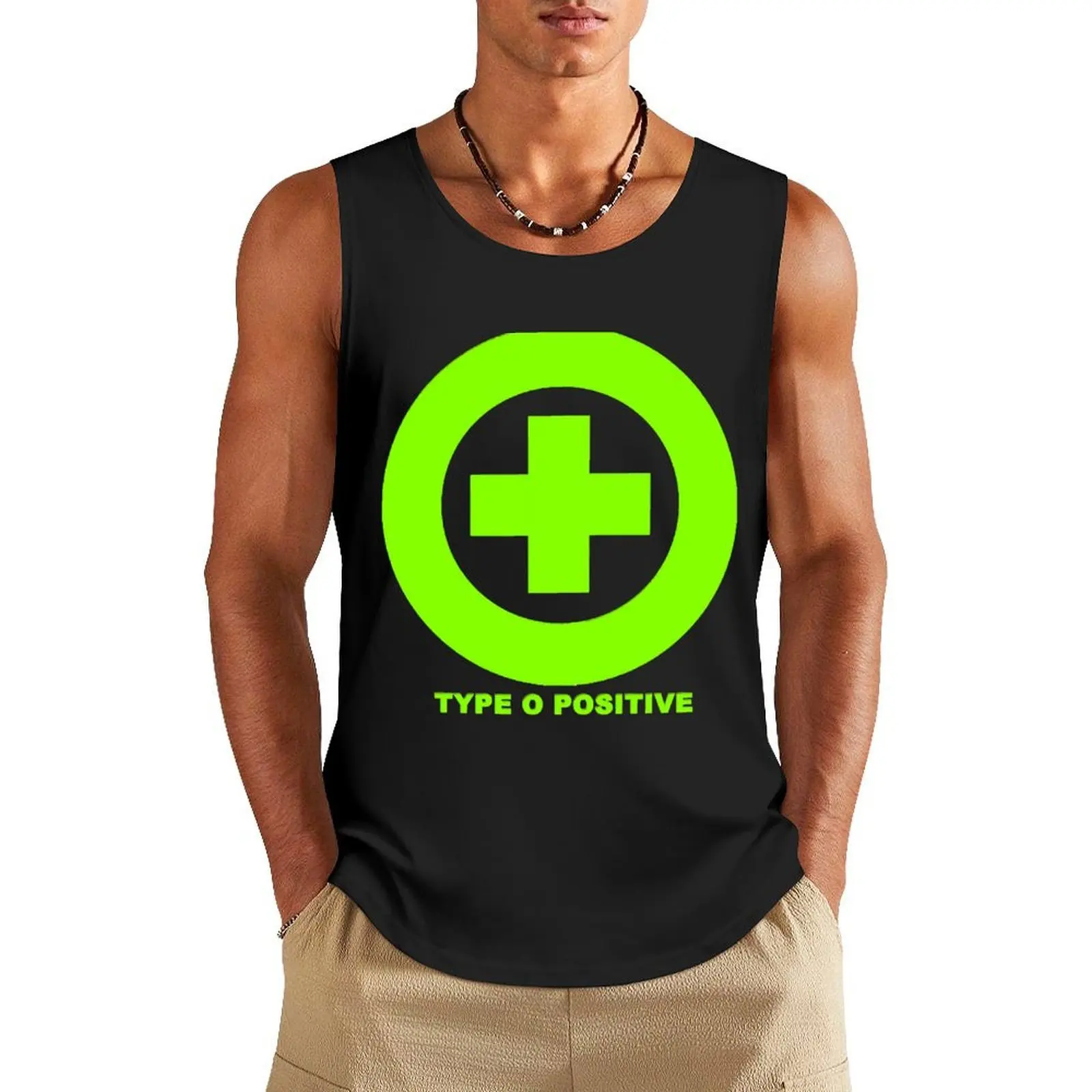 

Retro Concert Positive The Popular Child's Band Has Long Hair Tank Top gym clothing T-shirt Men's gym Men's gym clothing