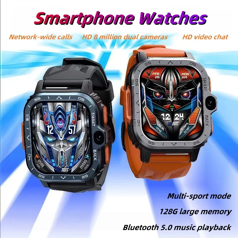 

Valdus PGD Android Smart Watch Men GPS 16G/64G ROM Storage HD Dual Camera NFC 2G 4G SIM Card WIFI Wireless Fast Internet Access