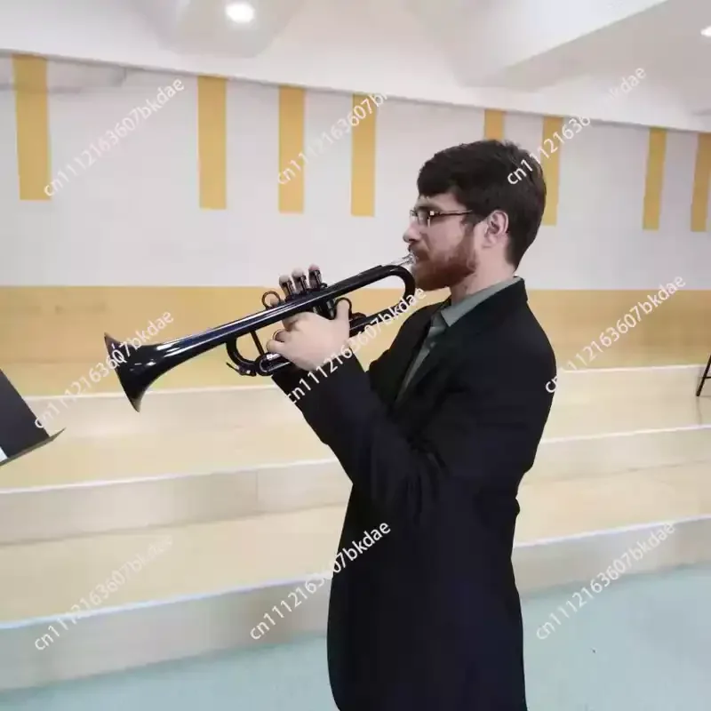 B-flat plastic trumpet instrument for adults, children, beginners, general C-flat professional students to play